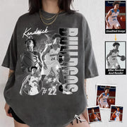 Personalized Photo Basketball Player Shirt - Custom Team Name School Name Bootleg Shirt T1807 Pt99