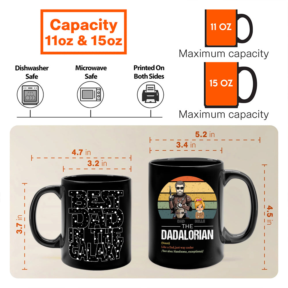 The Dadalorian Mug, Father's Day Gifts, Gifts For Men, Gifts For Dad, Dad Mug, Dad Gifts, Coffee Mug Fathers Day Gifts From Daughter TH23