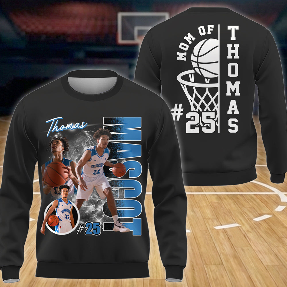 I'll Always Be Your Biggest Fan Personalized Shirt For Basketball Family NA02