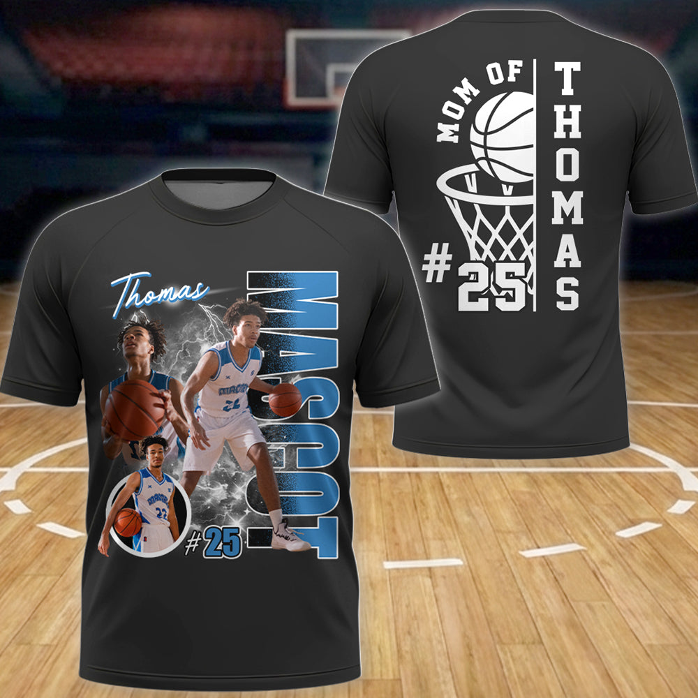 I'll Always Be Your Biggest Fan Personalized Shirt For Basketball Family NA02