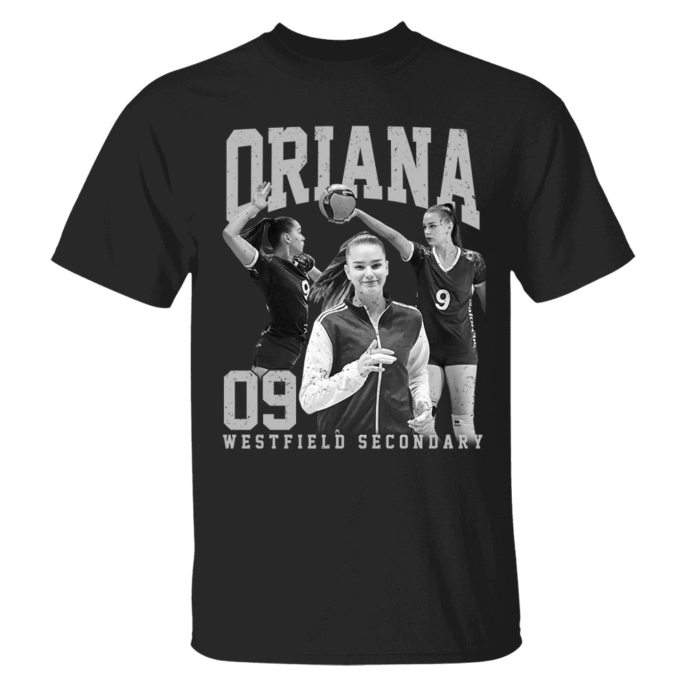Volleyball Lover - Personalized Washed Tee Custom Sport Players Sport Family NA04 T24