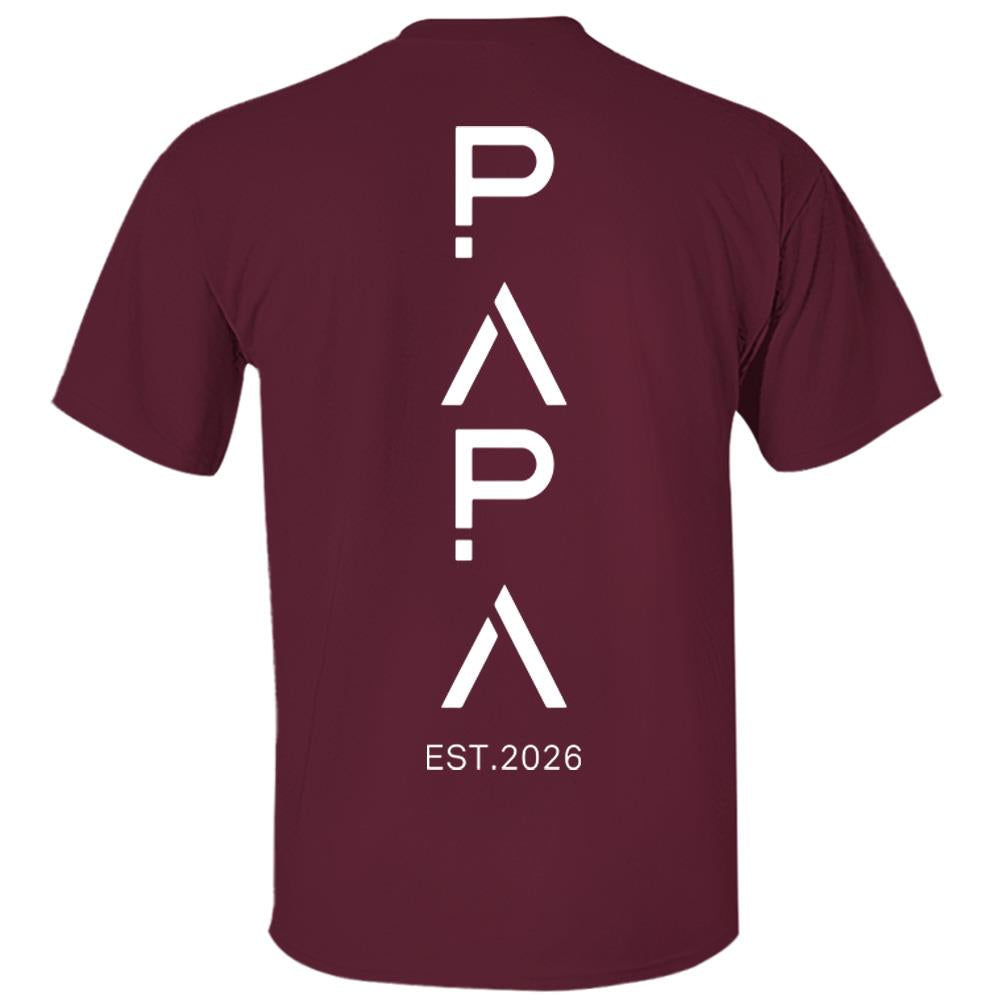 Personalized Dad Mini Shirt Set With Birth Year, Father-Child Matching Outfit, Father's Day Gift - Father-Child Matching Set - Father's Day Gift Idea Hv01