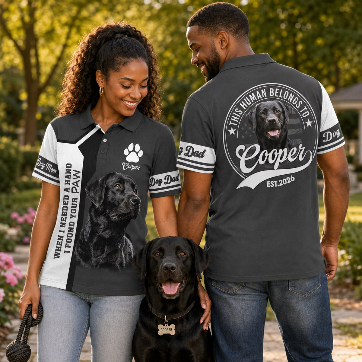 Personalized When I Needed A Hand I Found A Paw Shirt, Custom Photo Dog Shirt, Gift For Dog Lover T1807