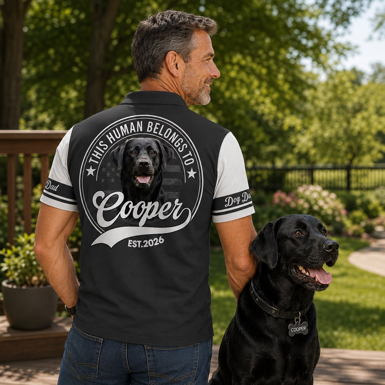 Personalized When I Needed A Hand I Found A Paw Shirt, Custom Photo Dog Shirt, Gift For Dog Lover T1807