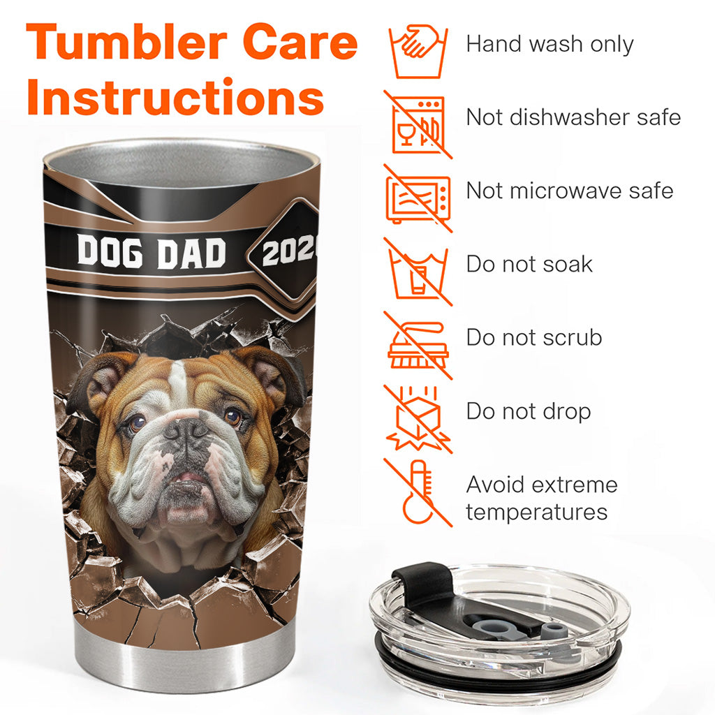 Custom This Human Belongs To Tumbler, Personalized Tumbler, Gift For Dog Lover T1807
