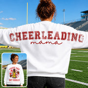 Personalized That's My Girl Cheerleading Mom Shirt, Custom Large Back Graphic Cheer, Gift For Cheer Mom Cheerleader Lovers MI209