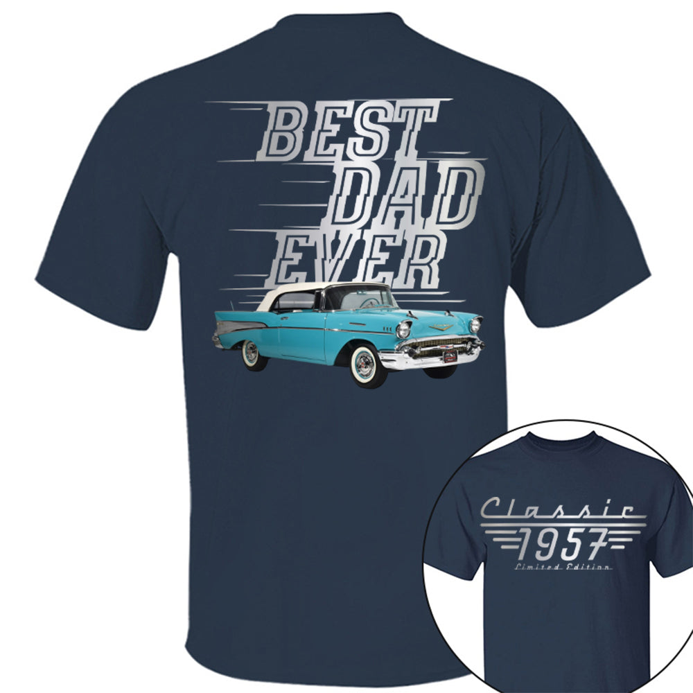 Classic Limited Edition - Best Dad Ever - Custom Photo Car Shirt - Personalized Gift For Dad, Car Lovers A2110 Pt99