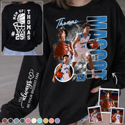 I'll Always Be Your Biggest Fan Personalized Shirt For Basketball Family NA02