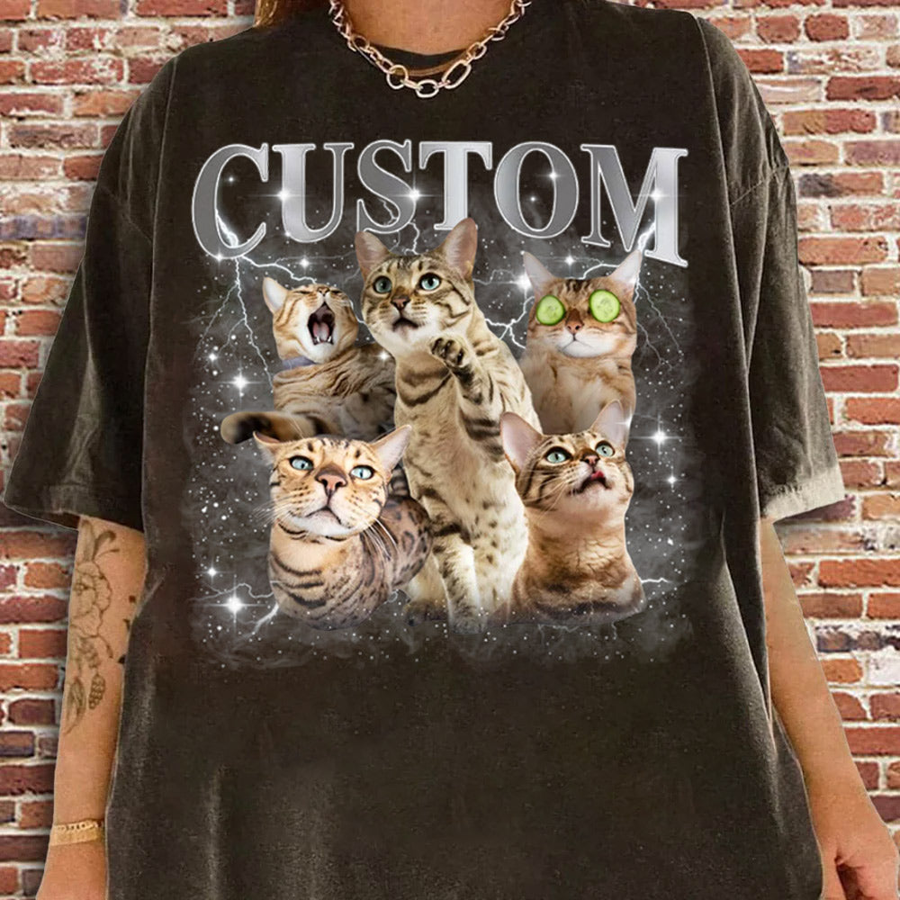 Custom Pet Shirt, Retro Graphic 90s Shirt, Pet Bootleg Shirt, Custom Bootleg Rap Tee Dog, Custom 90S Bootleg Shirt, Personalize Bootleg Tee