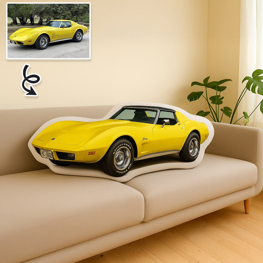 Custom Car Photo Pillow, Gift for Car Lovers A2110 Pt99