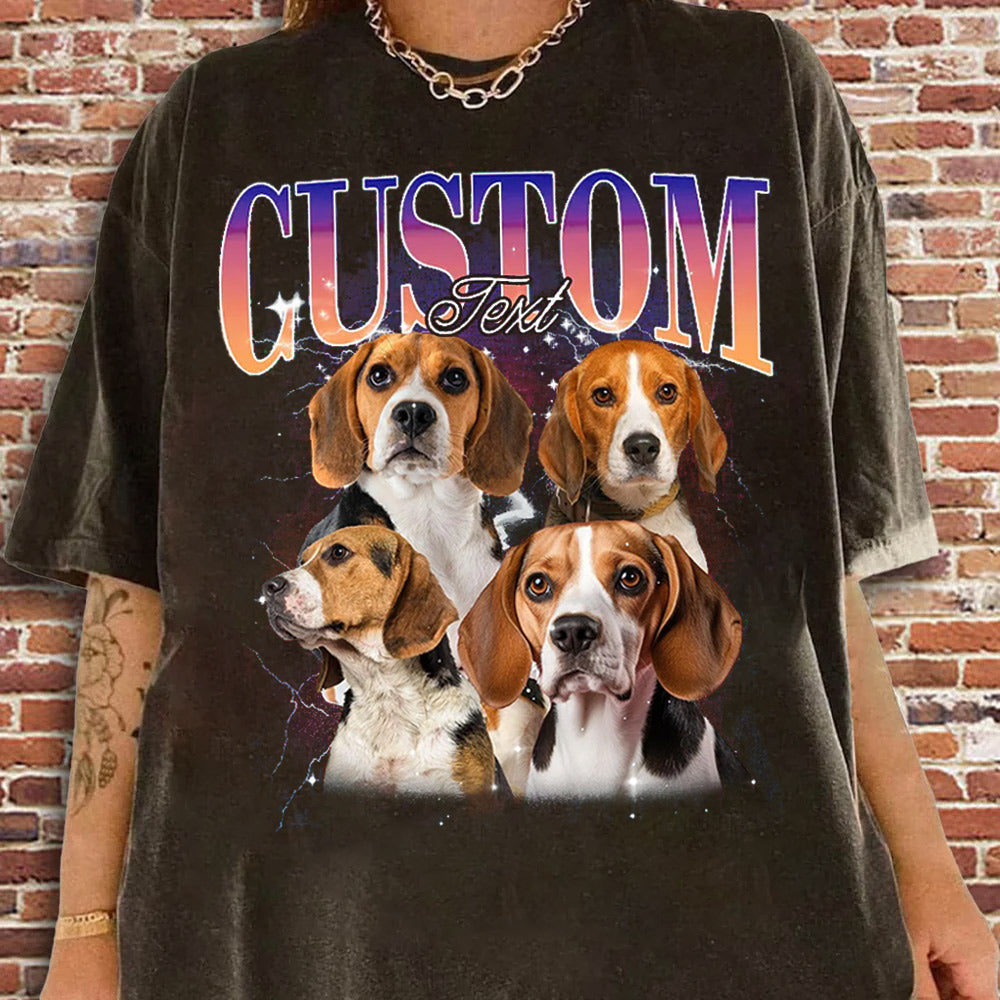 Comfort Colors Custom Bootleg Rap PET Shirt, Custom Pet, Personalized Pet Tee, Dog Bootleg Shirt, Your Own Bootleg Your Design Custom Design