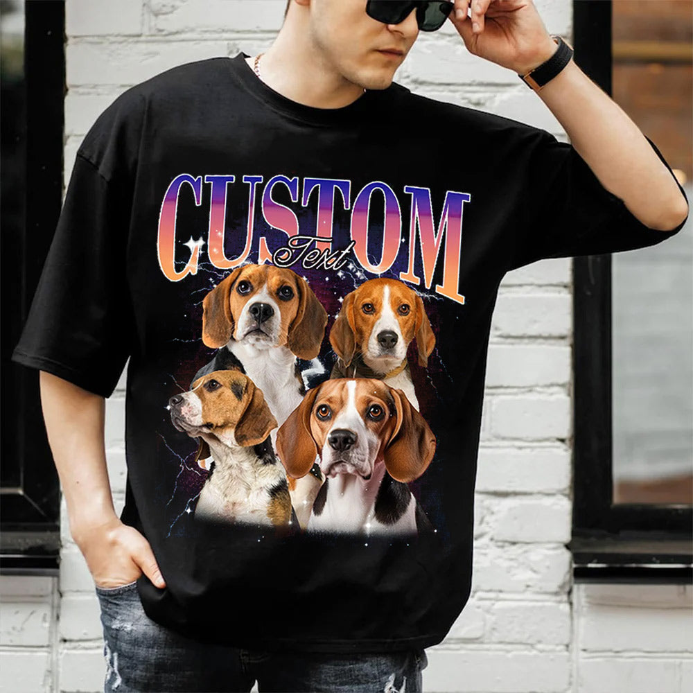 Comfort Colors Custom Bootleg Rap PET Shirt, Custom Pet, Personalized Pet Tee, Dog Bootleg Shirt, Your Own Bootleg Your Design Custom Design