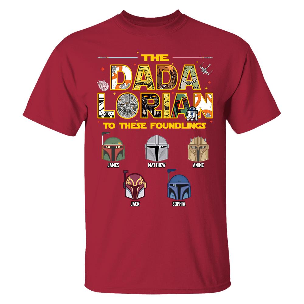 Personalized The Dadalorian To These Foundlings Shirt Gift For Dad L0411 Hv01
