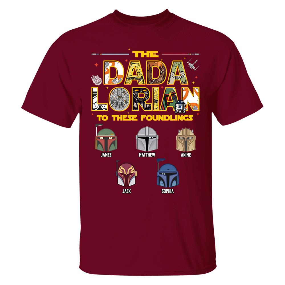 Personalized The Dadalorian To These Foundlings Shirt Gift For Dad L0411 Hv01