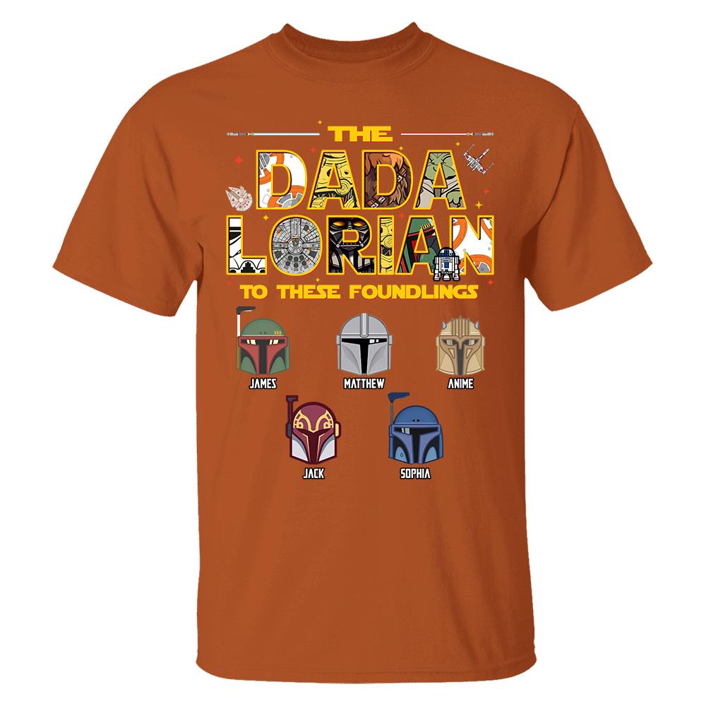 Personalized The Dadalorian To These Foundlings Shirt Gift For Dad L0411 Hv01