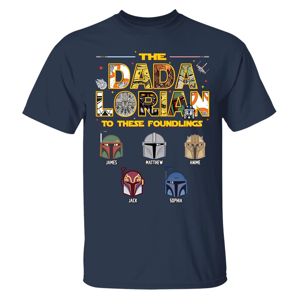 Personalized The Dadalorian To These Foundlings Shirt Gift For Dad L0411 Hv01