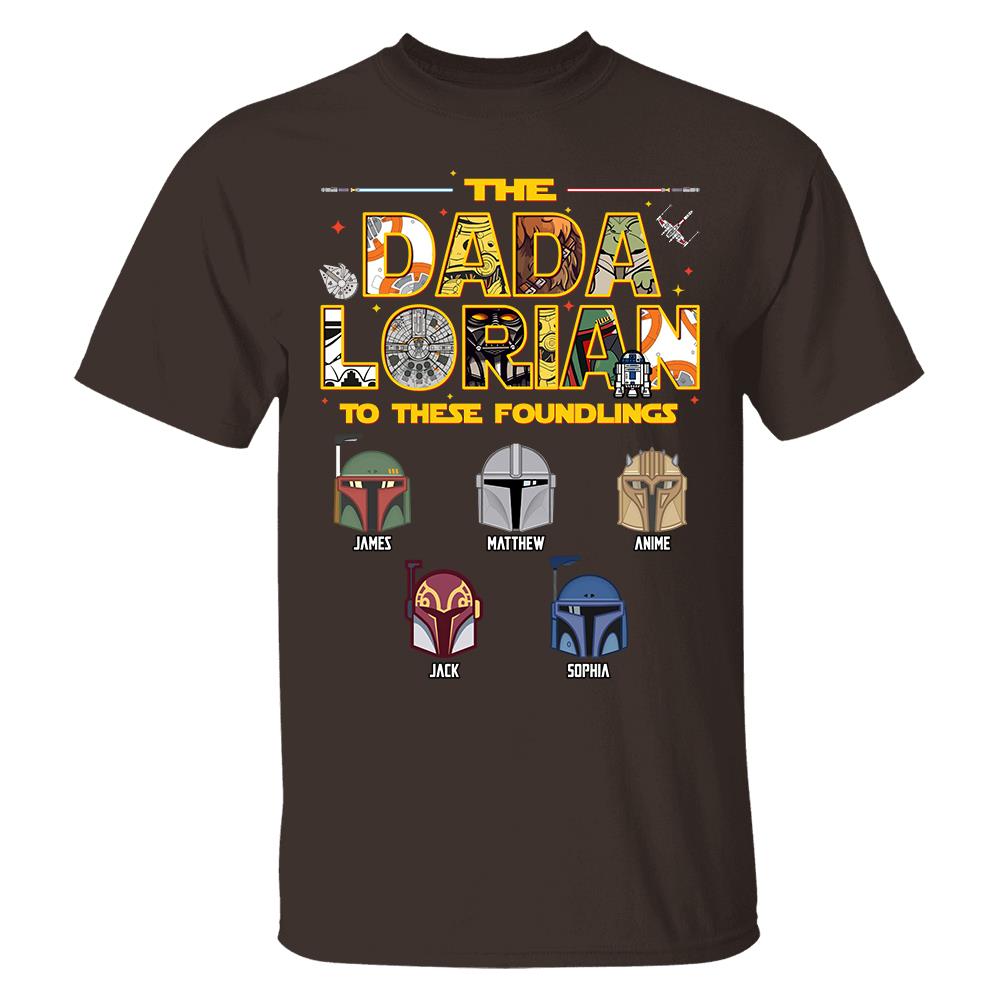 Personalized The Dadalorian To These Foundlings Shirt Gift For Dad L0411 Hv01