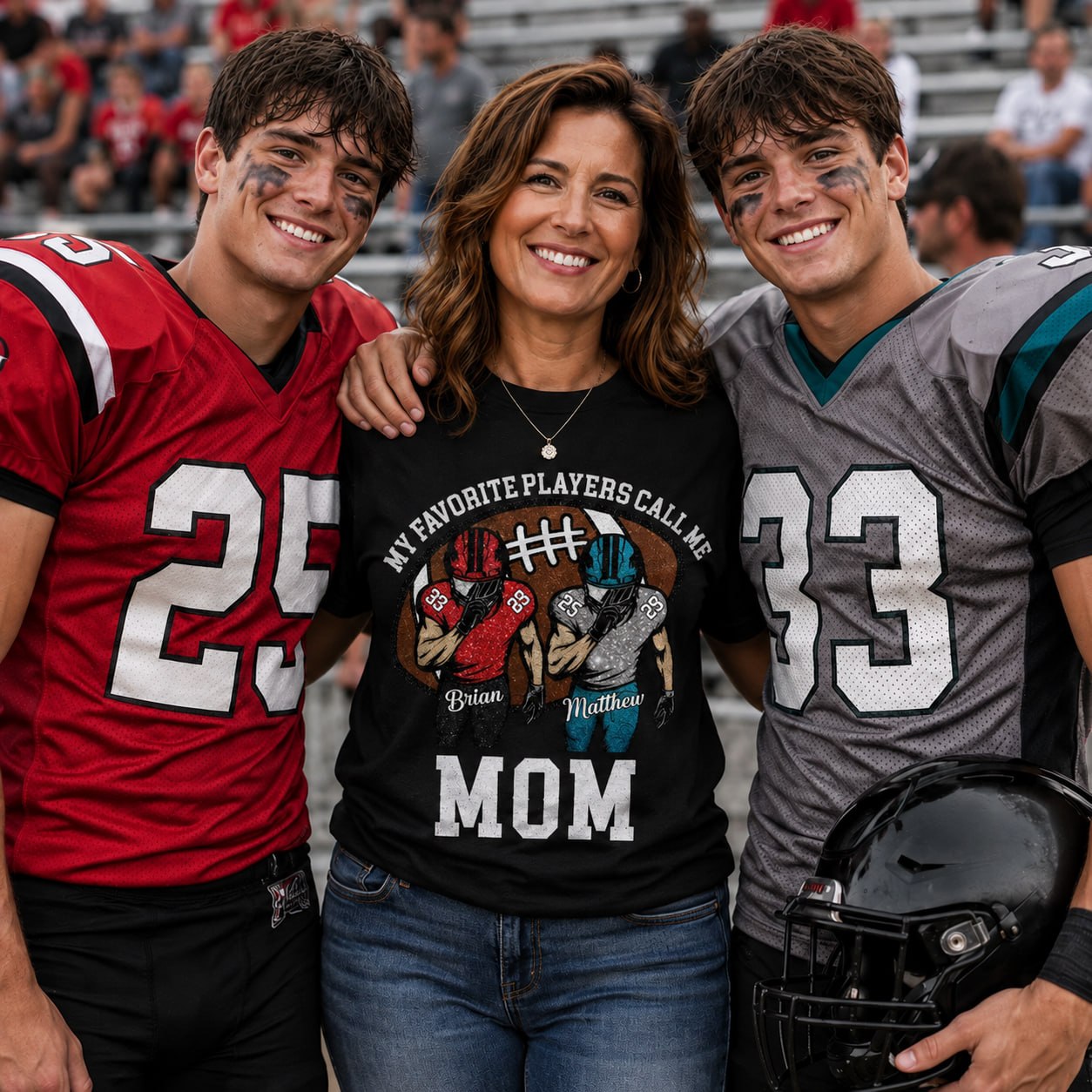My Favorite Player Call Me Mom Grandma Personalized Football Mom Grandma Shirt Gift For Sport Family T1807