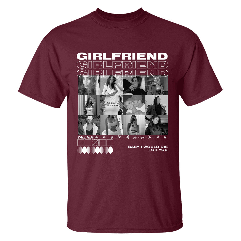 Only You Shirt, Only You Photo Shirt, Girlfriend Collage T-Shirt, Girlfriend Tshirt Only You, Valentines Custom Photo Shirt, Boyfriend Shirt Custom Photo Shirt