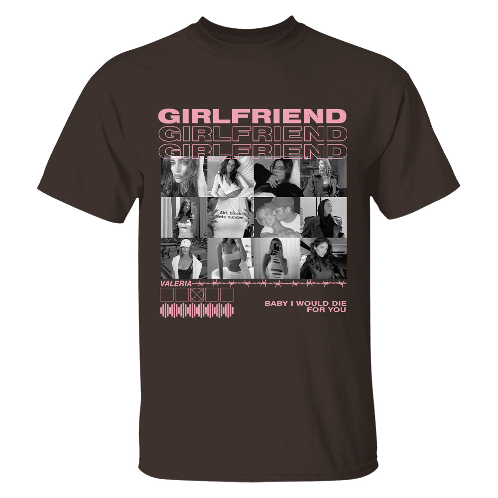 Only You Shirt, Only You Photo Shirt, Girlfriend Collage T-Shirt, Girlfriend Tshirt Only You, Valentines Custom Photo Shirt, Boyfriend Shirt Custom Photo Shirt