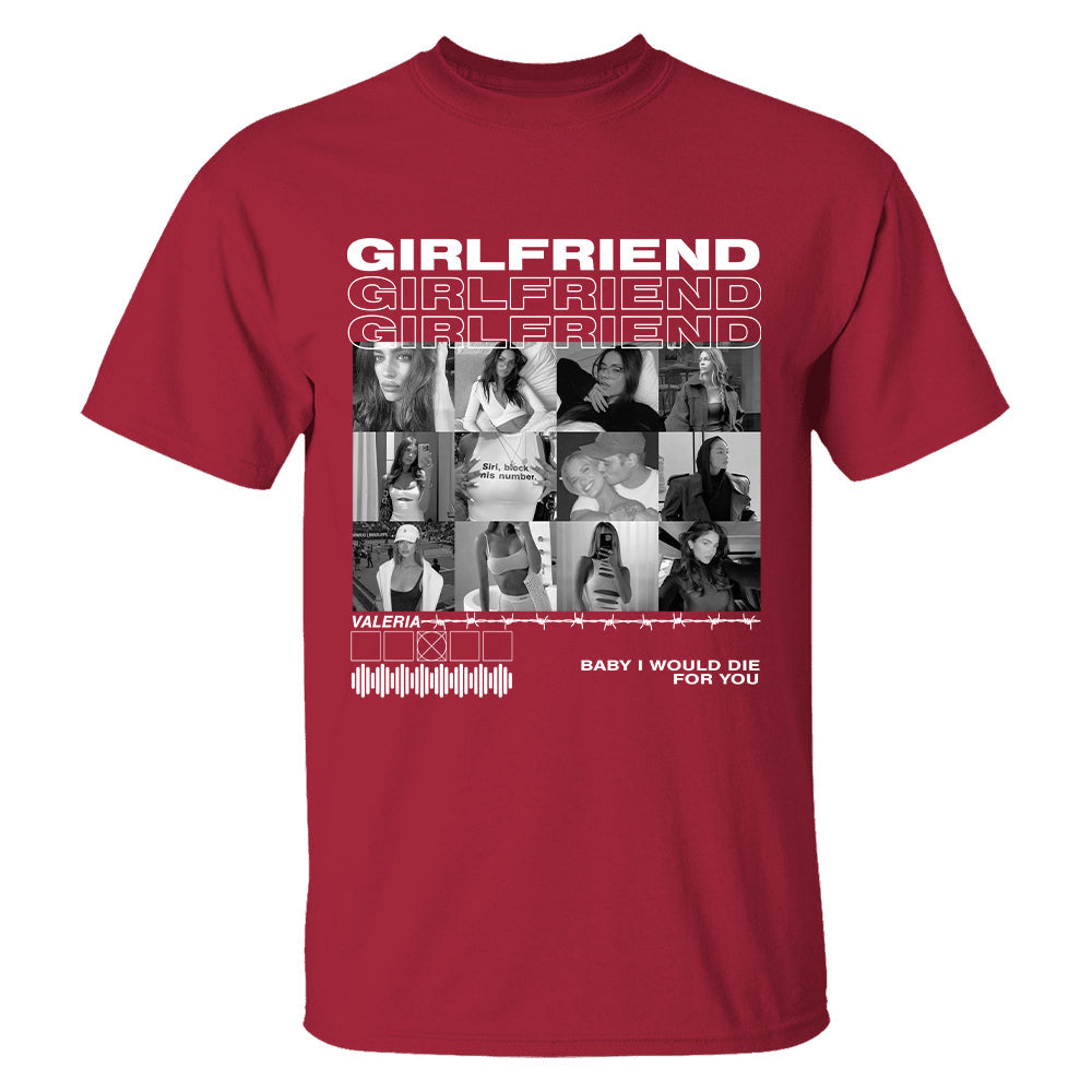 Only You Shirt, Only You Photo Shirt, Girlfriend Collage T-Shirt, Girlfriend Tshirt Only You, Valentines Custom Photo Shirt, Boyfriend Shirt Custom Photo Shirt