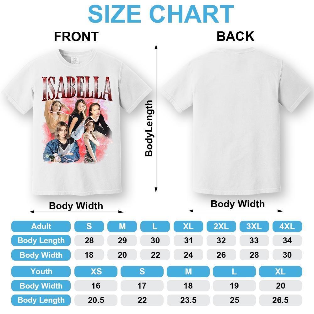 Custom Bootleg Rap Tee Shirt for Boyfriend Girlfriend Custom Face Tshirt Vintage Graphic Shirt Nh00
