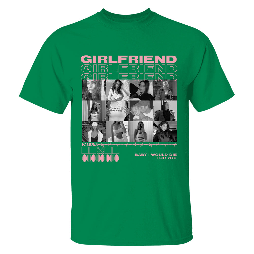 Only You Shirt, Only You Photo Shirt, Girlfriend Collage T-Shirt, Girlfriend Tshirt Only You, Valentines Custom Photo Shirt, Boyfriend Shirt Custom Photo Shirt