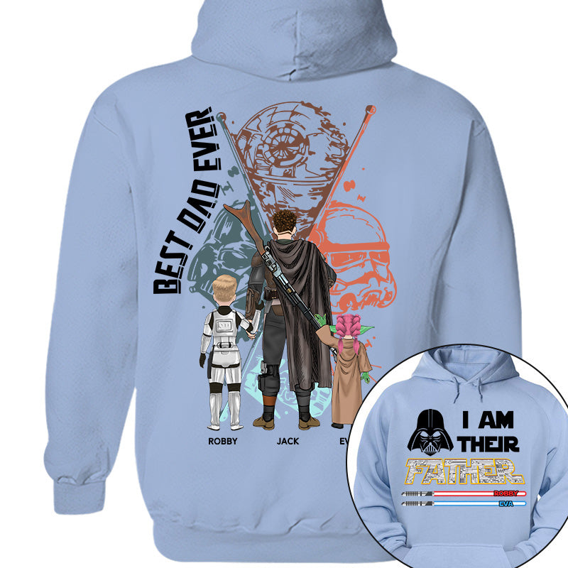 Custom I Am Their Father Shirt, Gift For Dad, Father's Day L0411 Li29