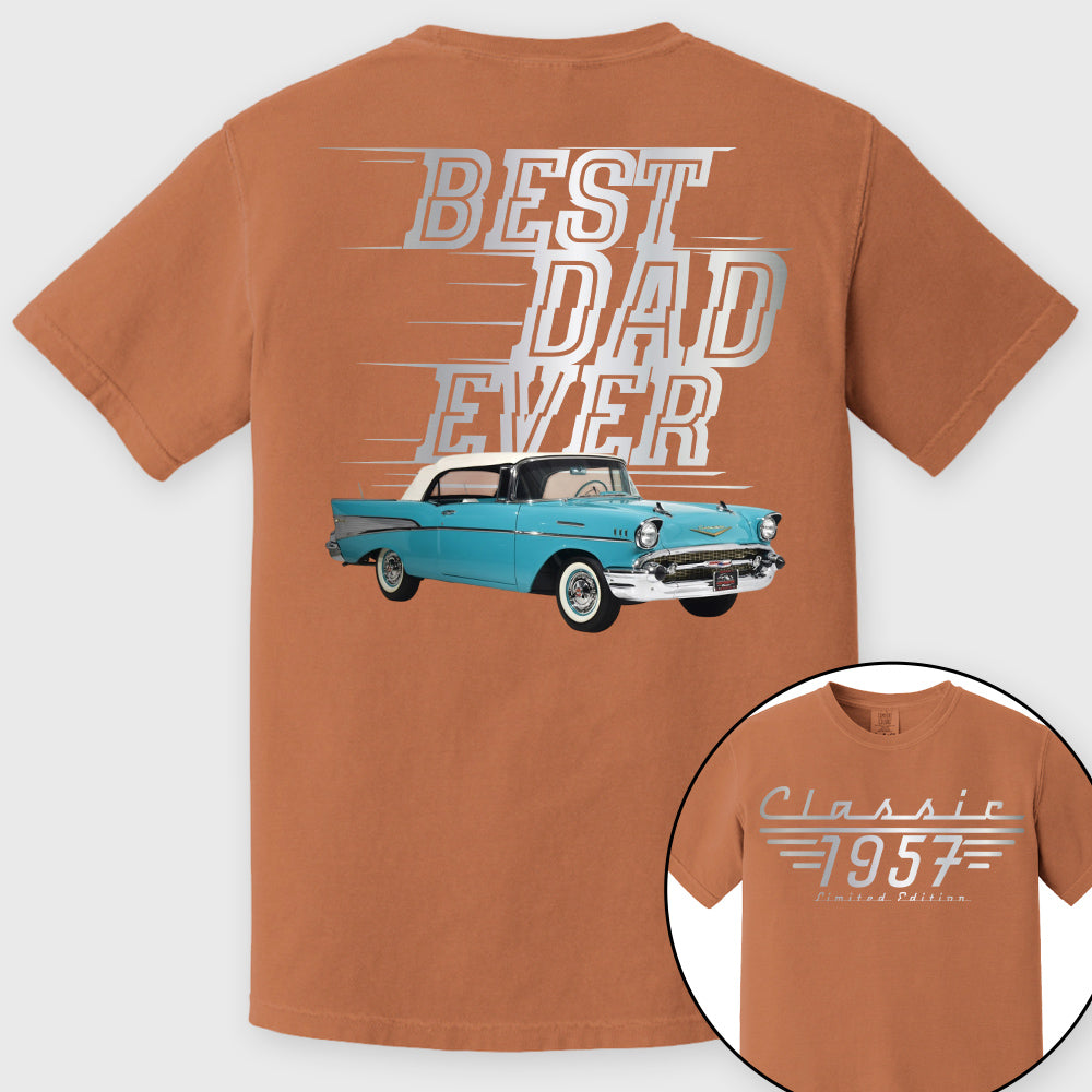 Classic Limited Edition - Best Dad Ever - Custom Photo Car Shirt - Personalized Gift For Dad, Car Lovers A2110 Pt99