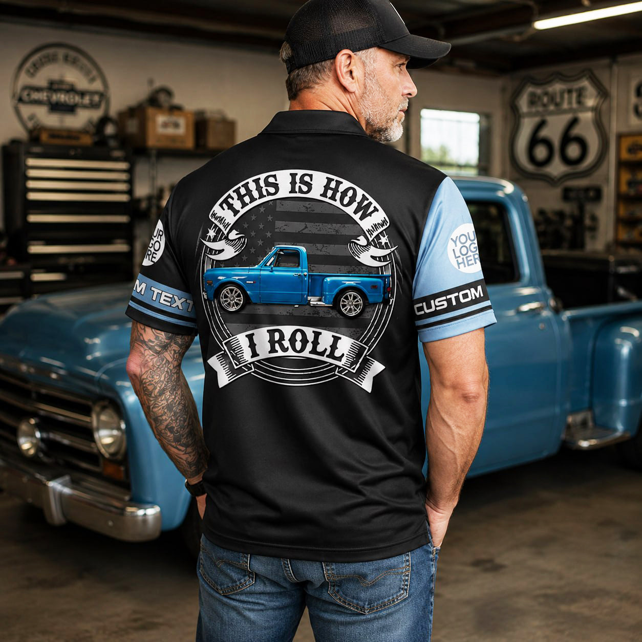 This Is How I Roll - Custom Pickup Truck Photo Hawaiian Shirts - Gift For Truck Guy A2110 Pt99