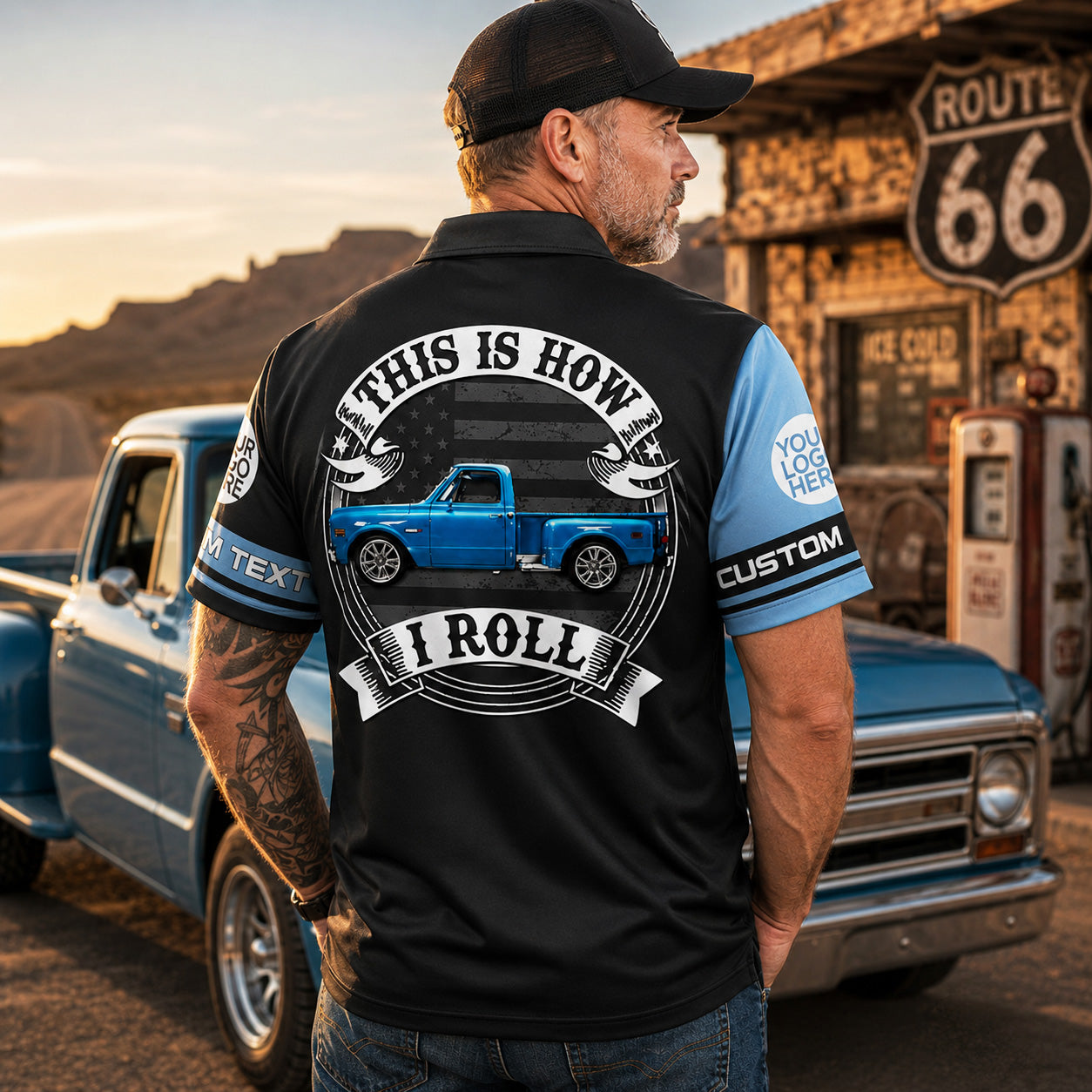 This Is How I Roll - Custom Pickup Truck Photo Hawaiian Shirts - Gift For Truck Guy A2110 Pt99