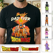 Personalized DragonDad Best Dad Ever Shirt, Gift For Dad, Father's Day L0411 VH01 