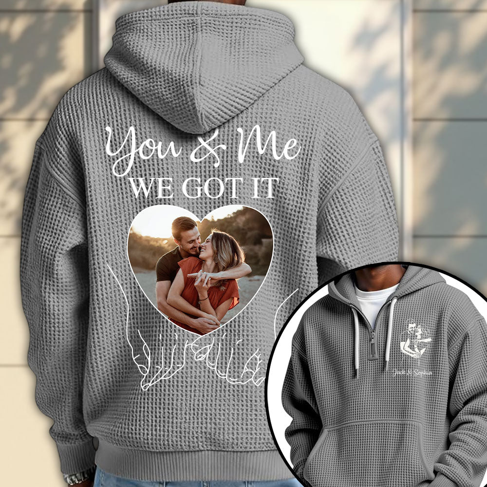 You & Me We Got This  - Personalized Anniversary Wedding Gifts For Husband And Wife, Him And Her Na02 Pt99