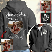 You & Me We Got This  - Personalized Anniversary Wedding Gifts For Husband And Wife, Him And Her Na02 Pt99