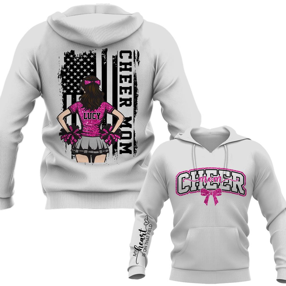 Cheer Mom I Will Always Be Your Biggest Fan Personalized Shirt For Basketball Family NA02 Nh00