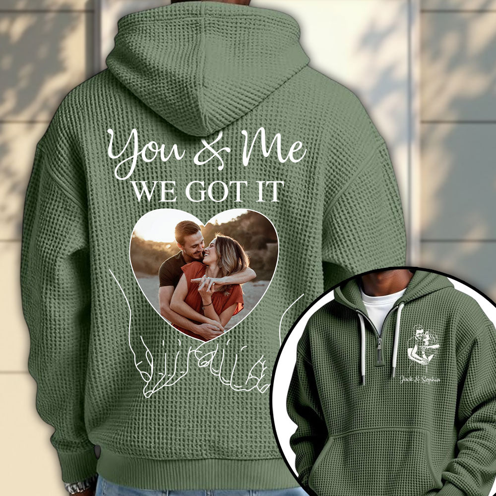 You & Me We Got This  - Personalized Anniversary Wedding Gifts For Husband And Wife, Him And Her Na02 Pt99