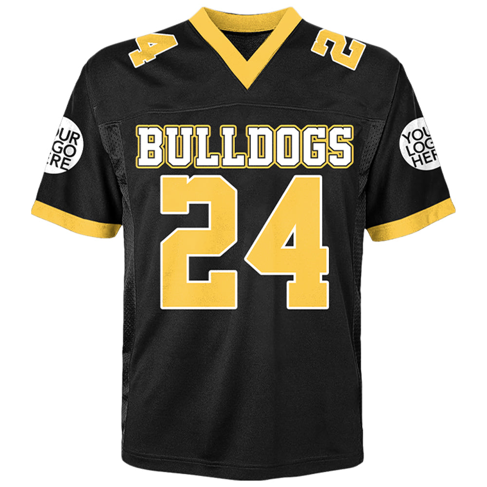 Custom Any Two Football Team, Personalized Team Name And Number Football Jersey, V-neck Short Sleeve Jersey Shirt, Football Jerseys Tu20