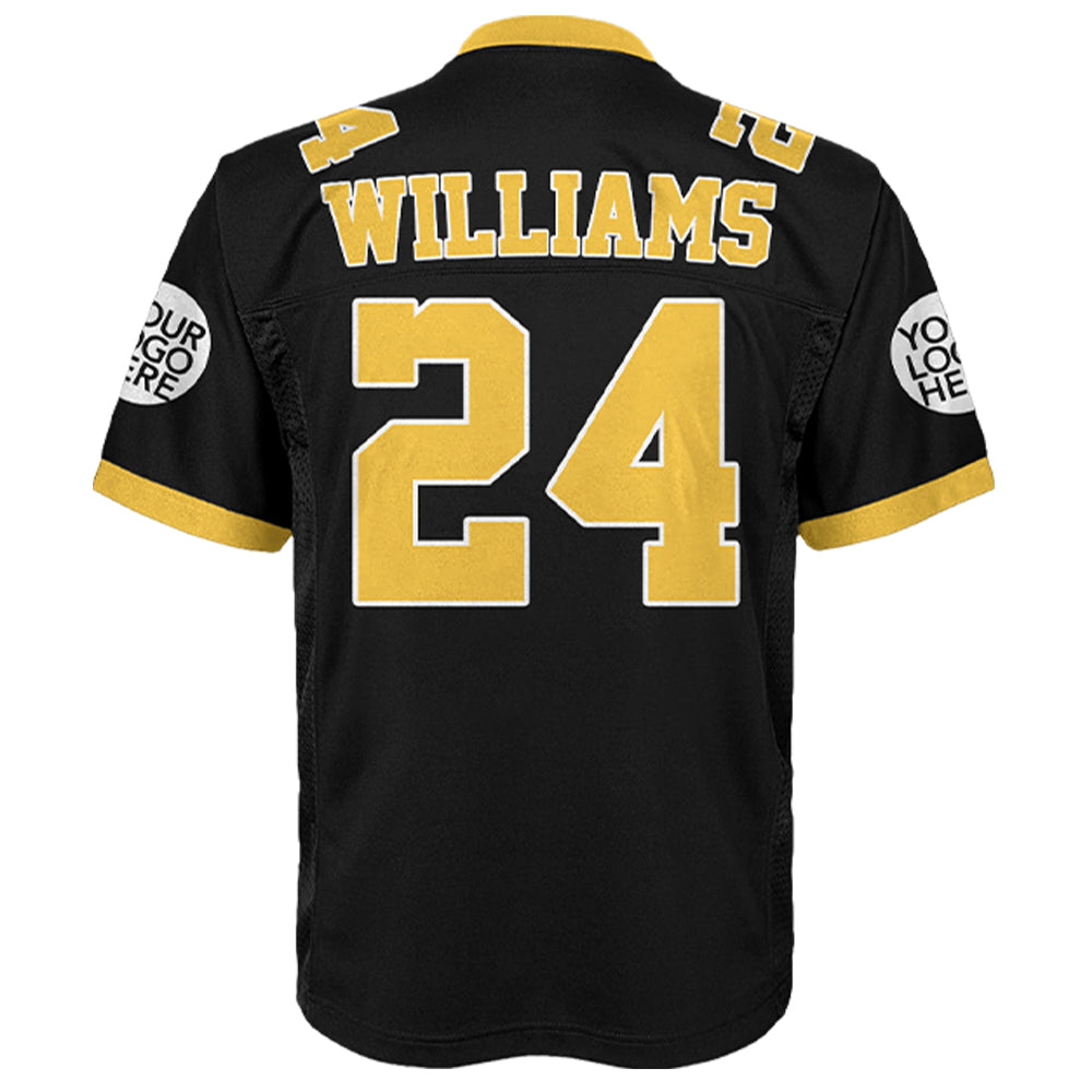 Custom Any Two Football Team, Personalized Team Name And Number Football Jersey, V-neck Short Sleeve Jersey Shirt, Football Jerseys Tu20