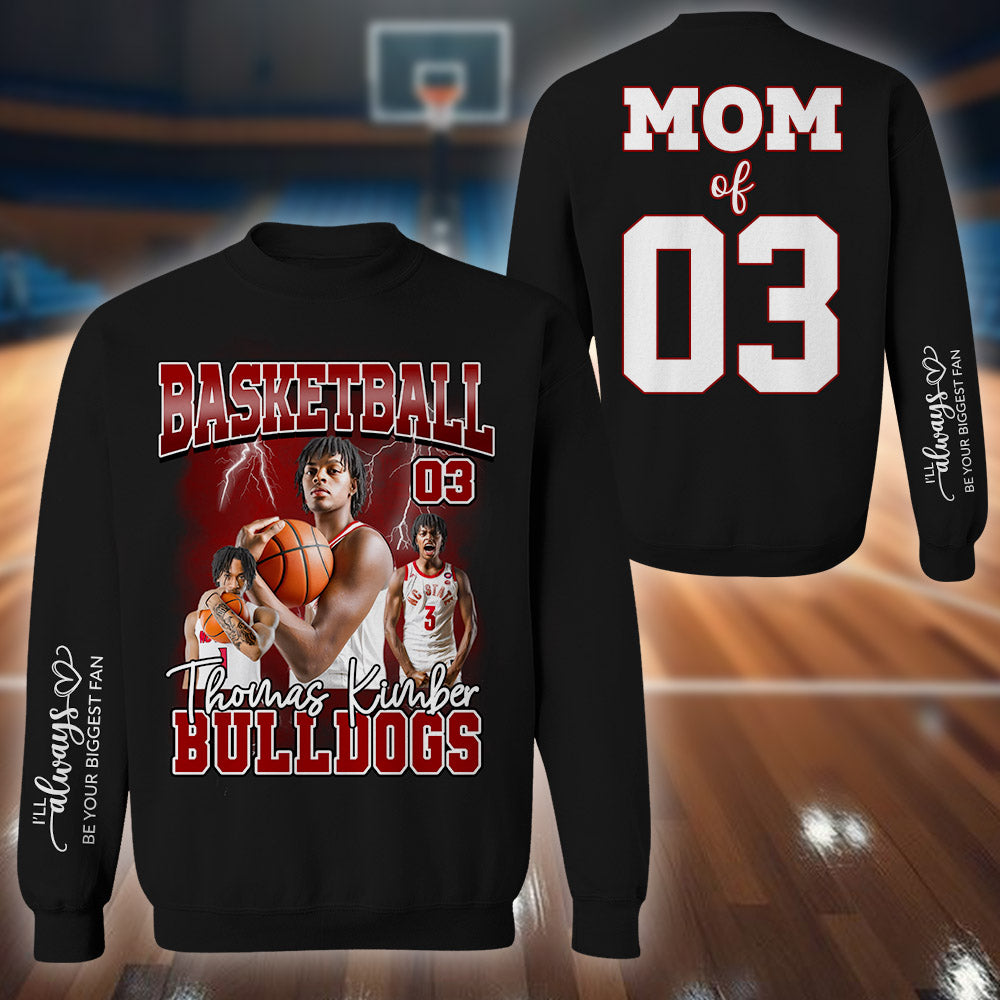 Personalized Basketball Shirt - Custom Your Photo - Gift For Basketball Player A2110