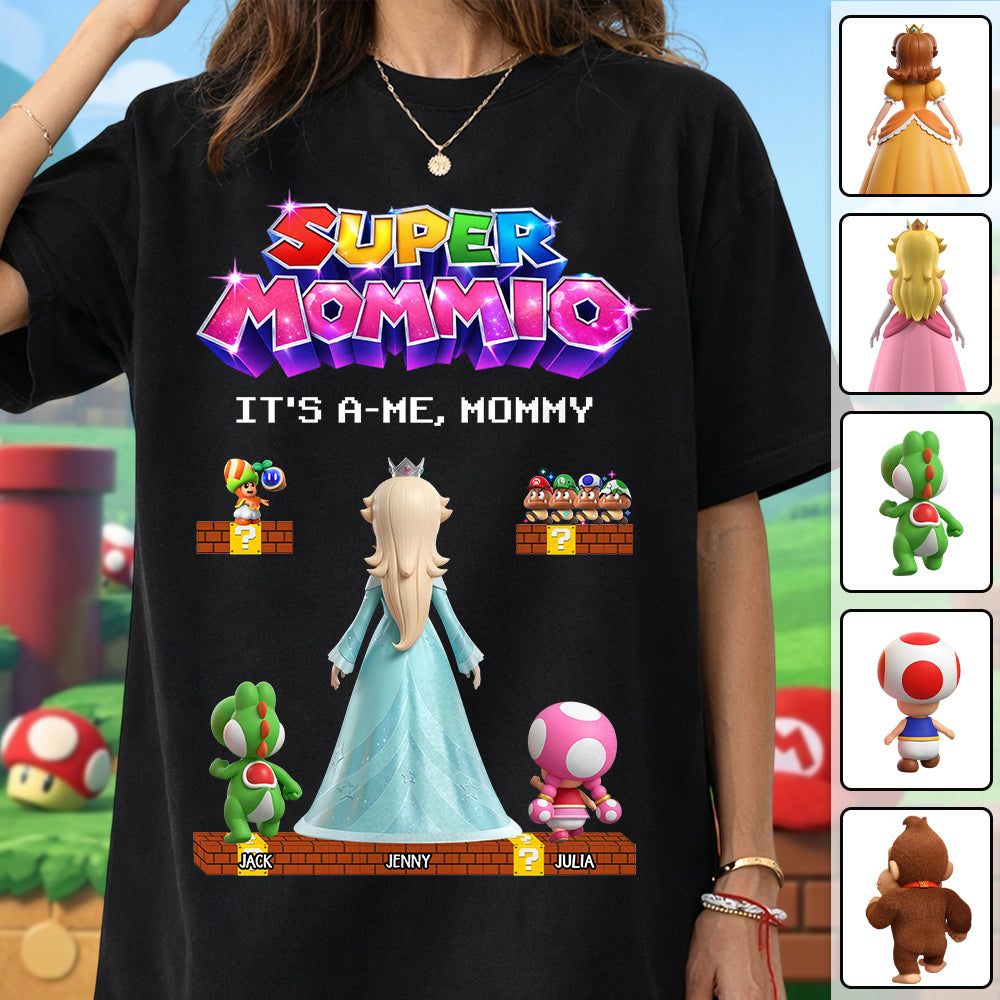 Super Mommio It's A Me Mommy Shirt, Gift For Mom, Mother's Day L0411 VH01
