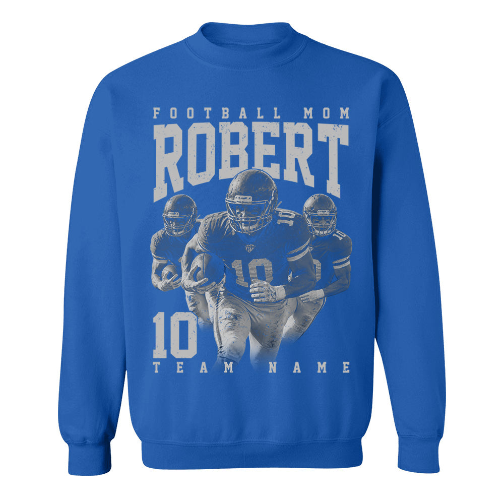 Football Lover - Personalized Washed Tee Custom Sport Players American Football Family NA04 VH01