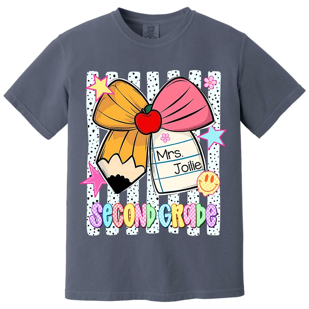 Custom Back to School Custom Shirts, Pre K to 5th Grade L0411 Hv01