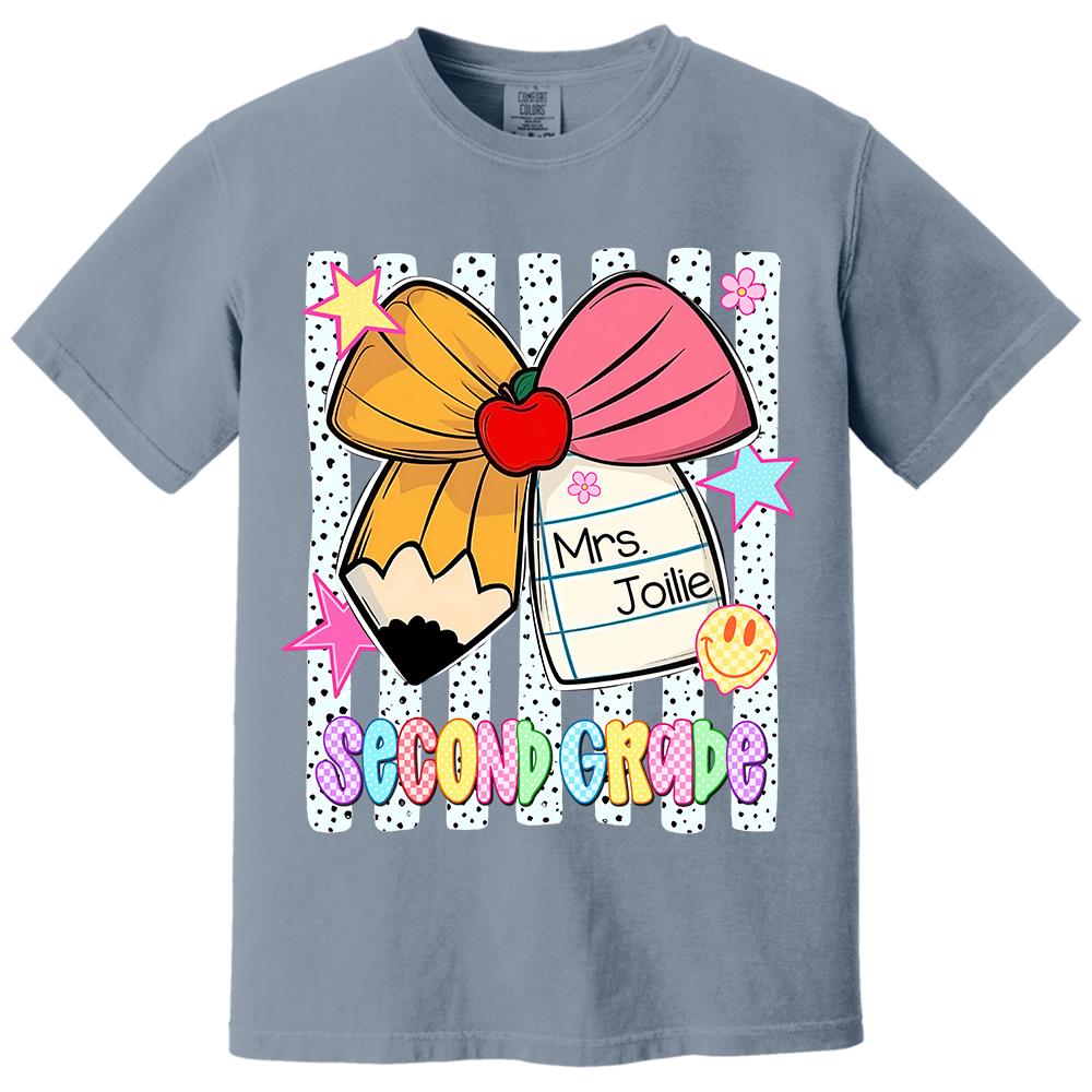 Custom Back to School Custom Shirts, Pre K to 5th Grade L0411 Hv01