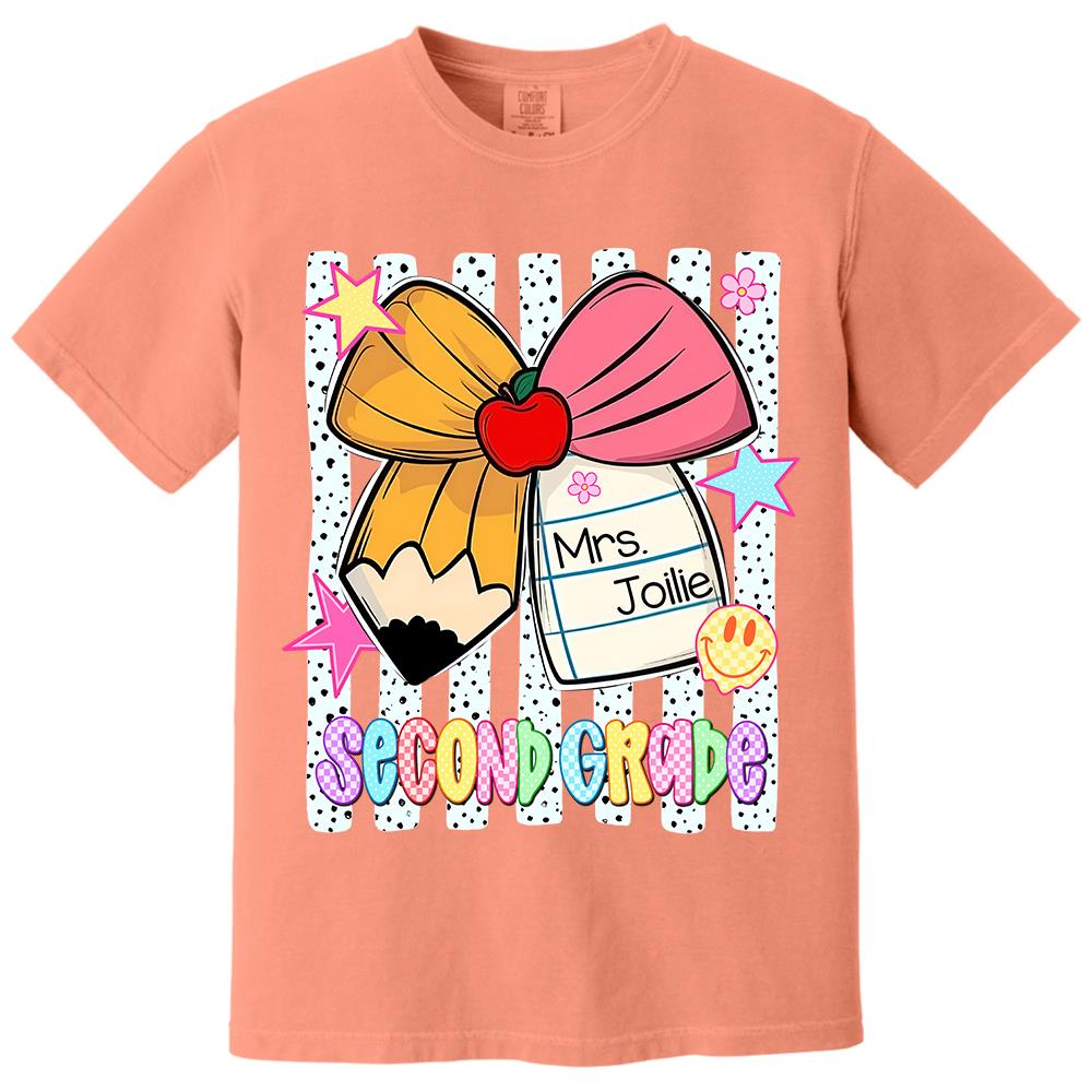 Custom Back to School Custom Shirts, Pre K to 5th Grade L0411 Hv01