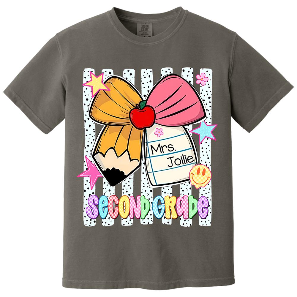 Custom Back to School Custom Shirts, Pre K to 5th Grade L0411 Hv01