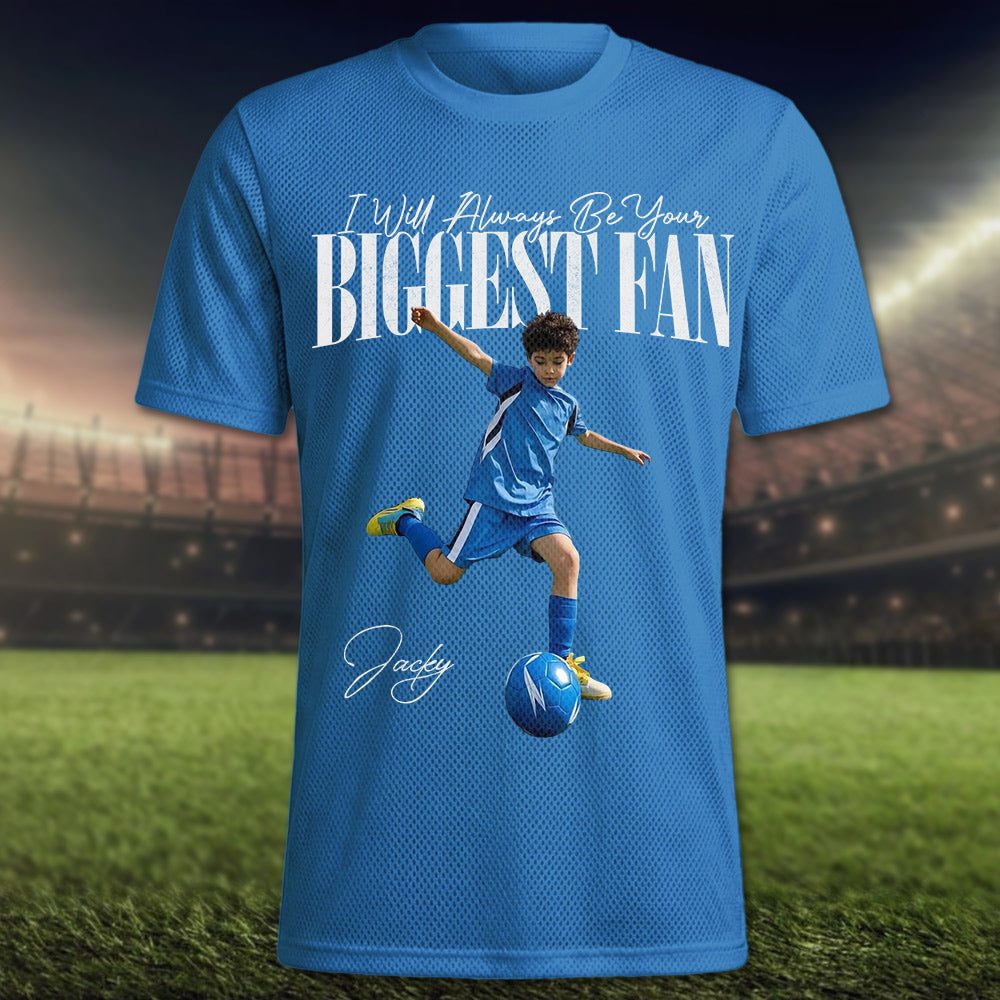 Custom Photo Soccer Game Day - Personalized Soccer Jersey Gift for Soccer Family, Soccer Lovers A2110 Li29