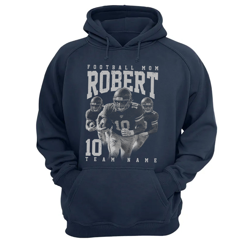 Football Lover - Personalized Washed Tee Custom Sport Players American Football Family NA04 VH01