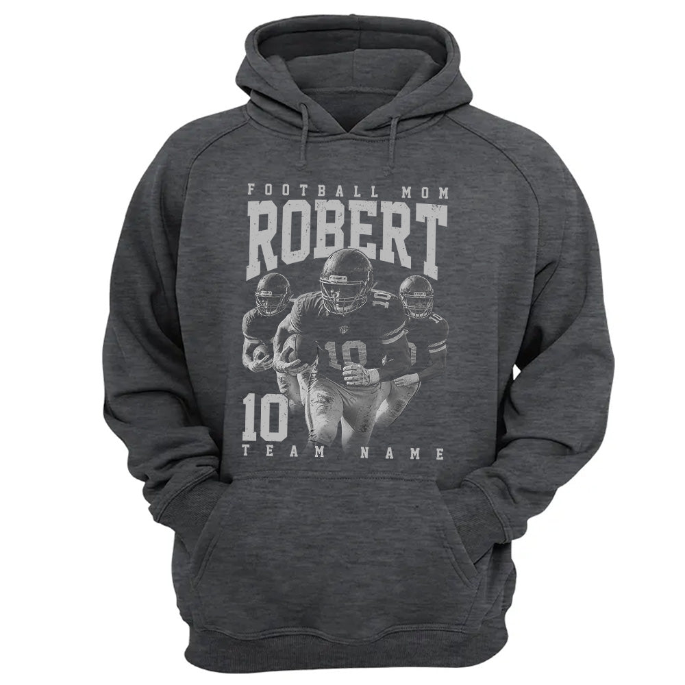 Football Lover - Personalized Washed Tee Custom Sport Players American Football Family NA04 VH01