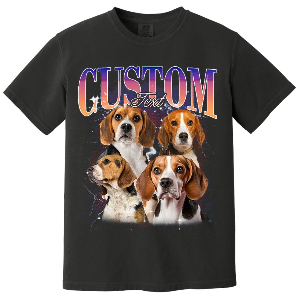 Comfort Colors Custom Bootleg Rap PET Shirt, Custom Pet, Personalized Pet Tee, Dog Bootleg Shirt, Your Own Bootleg Your Design Custom Design