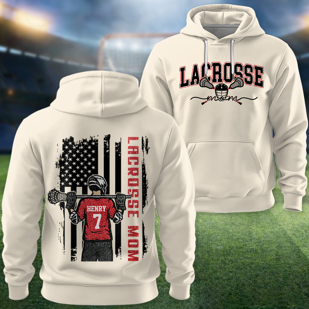 Lacrosse Mom - I'll Always Be Your Biggest Fan Personalized Shirt For Lacrosse Family T1807 TH23